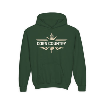 CORN COUNTRY YOUTH HOODIE