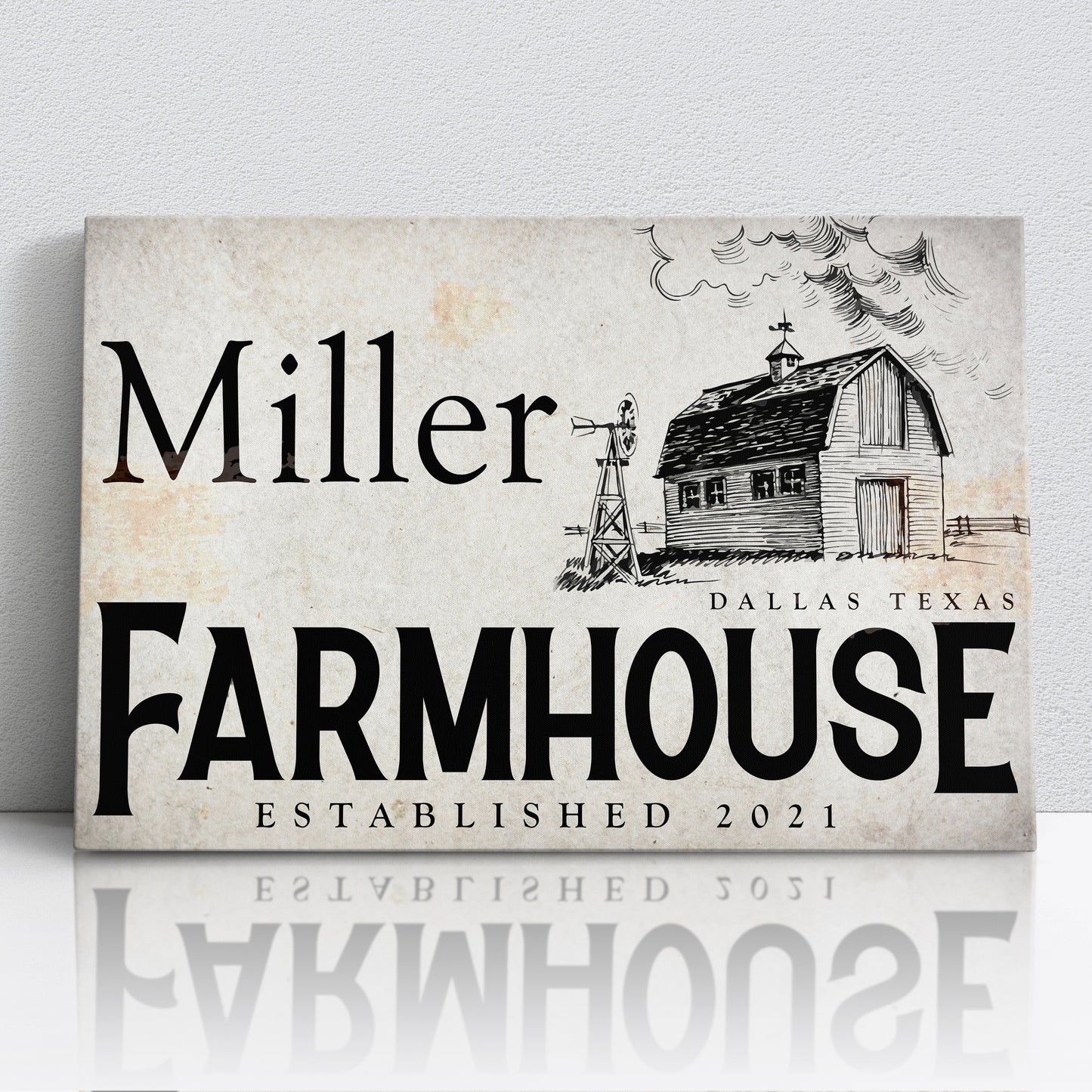 VINTAGE CUSTOM FARM CANVAS