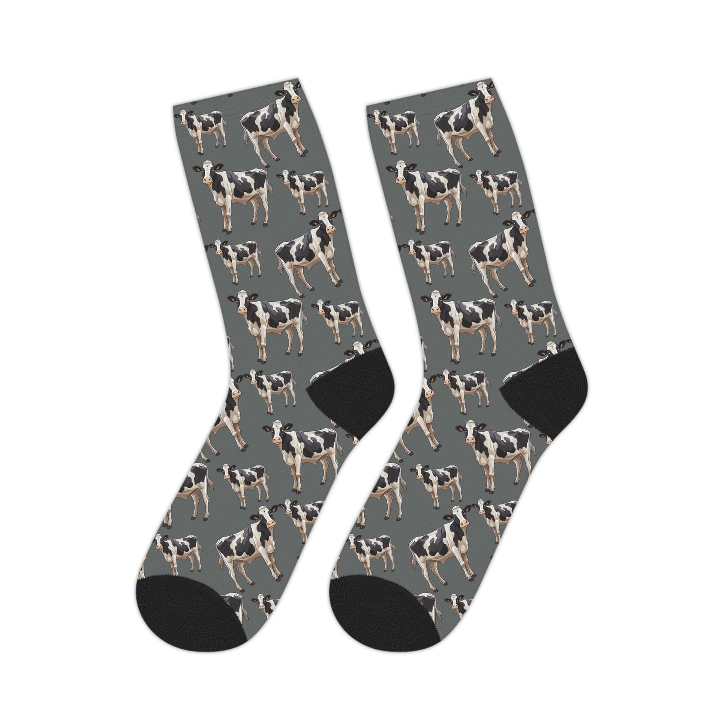 DAIRY COW FARM SOCKS SD7