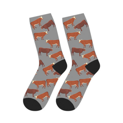 DAIRY COW FARM SOCKS SD1