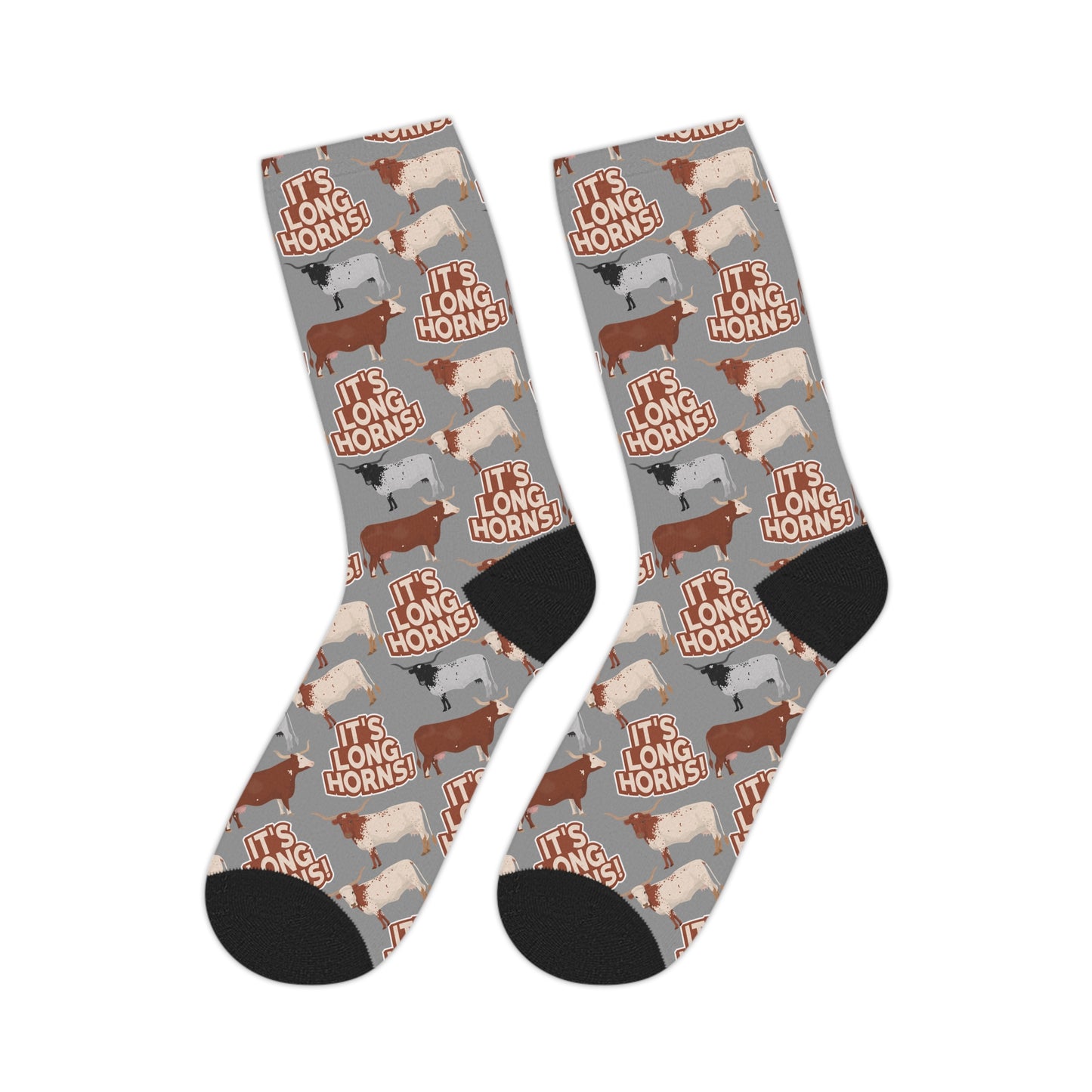 IT’S LONGHORNS FARM SOCKS