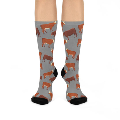 DAIRY COW FARM SOCKS SD1