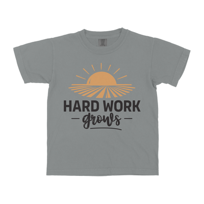 HARD WORK GROWS YOUTH SHIRT