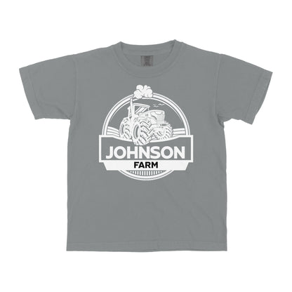 CUSTOM FARM TRACTOR YOUTH SHIRT F2