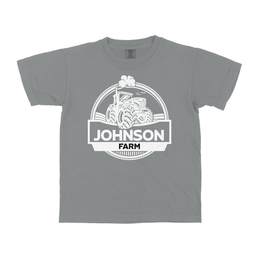CUSTOM FARM TRACTOR YOUTH SHIRT F2