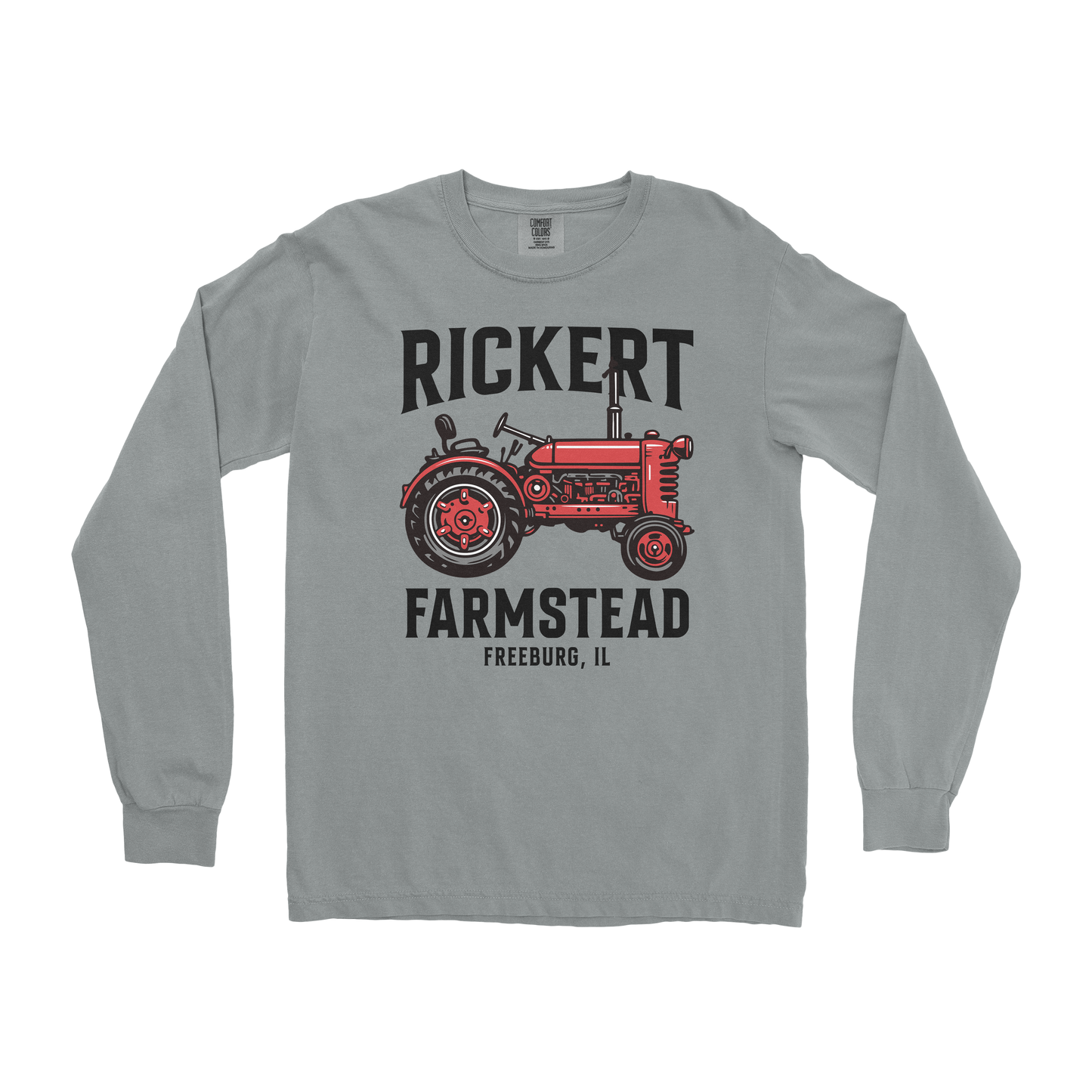 CUSTOM FARM TRACTOR LONG SLEEVE SHIRT F7