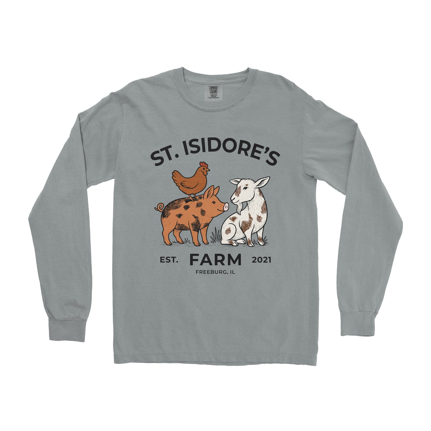 LIVESTOCK FARM CUSTOM LONG SLEEVE SHIRT V6