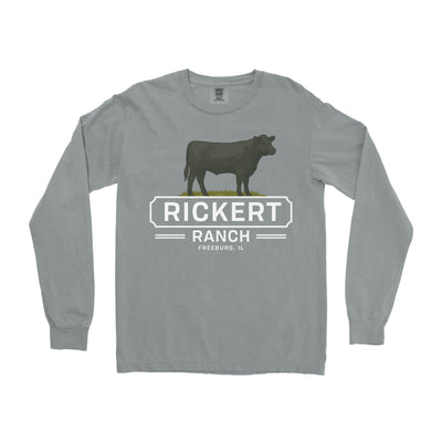 ANGUS CATTLE FARM CUSTOM LONG SLEEVE SHIRT A4
