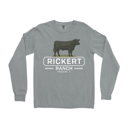 ANGUS CATTLE FARM CUSTOM LONG SLEEVE SHIRT A4