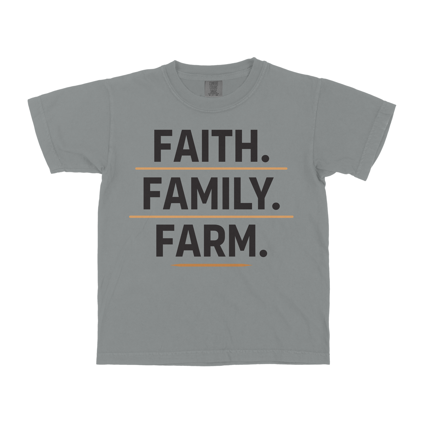 FAITH. FAMILY. FARM. YOUTH SHIRT