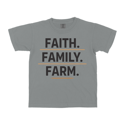 FAITH. FAMILY. FARM. YOUTH SHIRT
