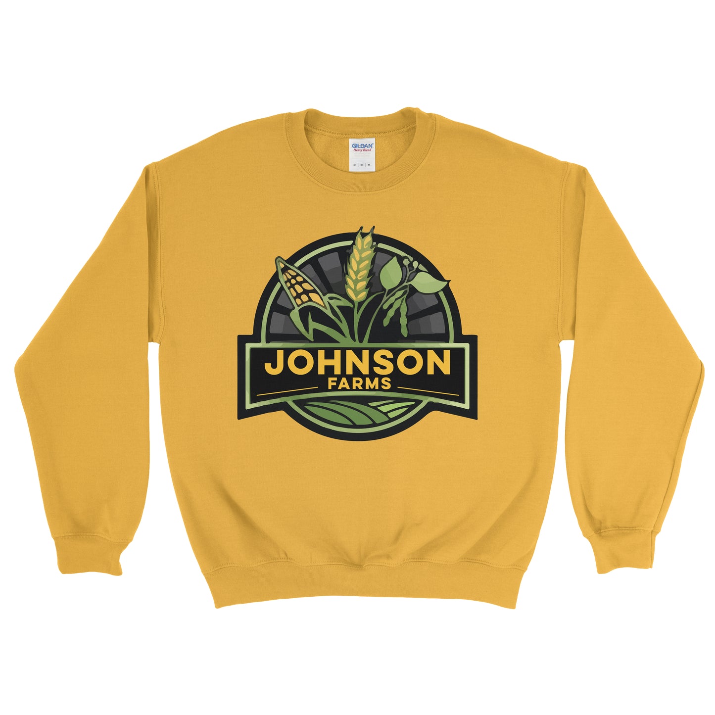 CORN WHEAT SOYBEANS FARM CUSTOM SWEATSHIRT W1