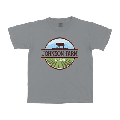 CATTLE FARM CUSTOM YOUTH SHIRT C4