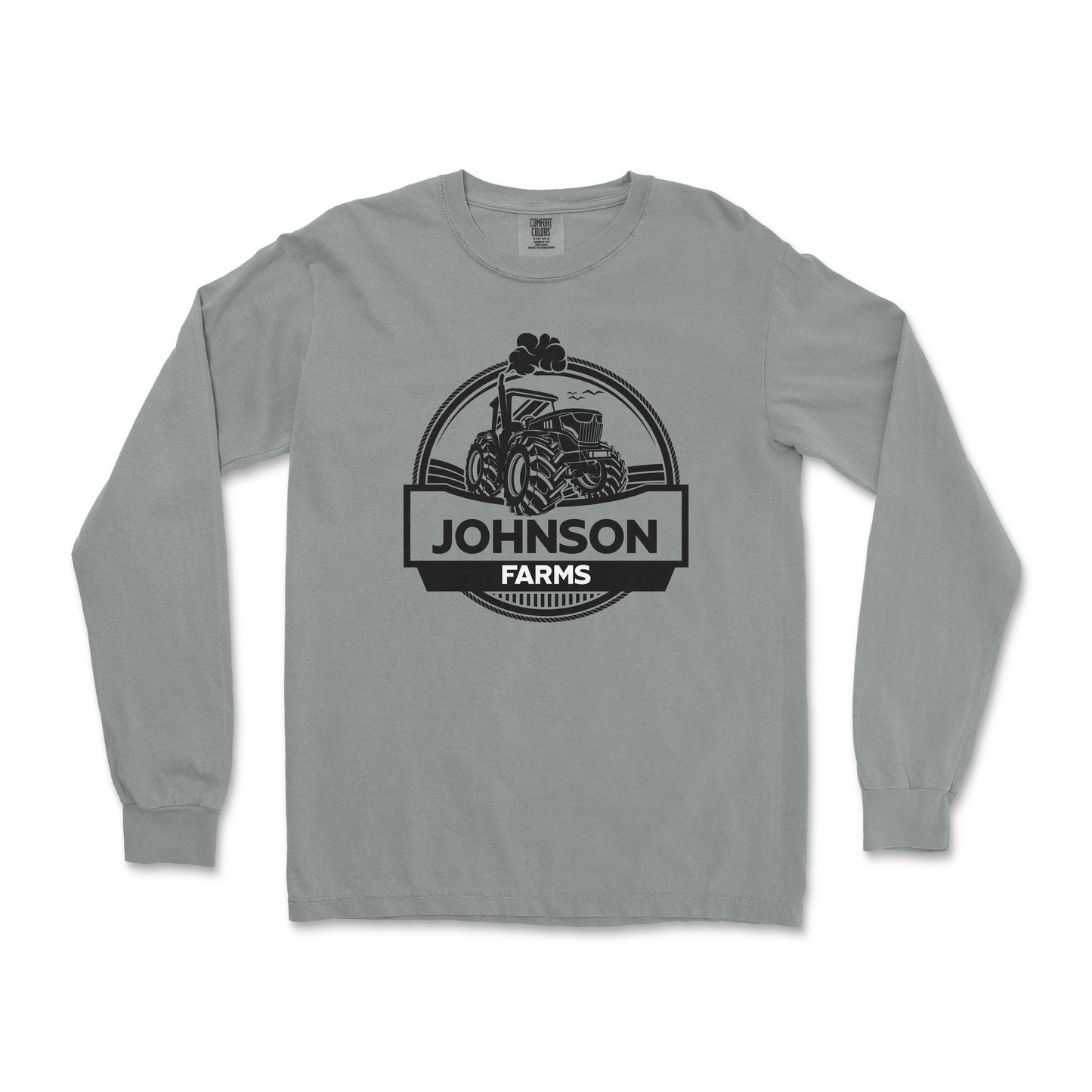 CUSTOM FARM TRACTOR LONG SLEEVE SHIRT F2