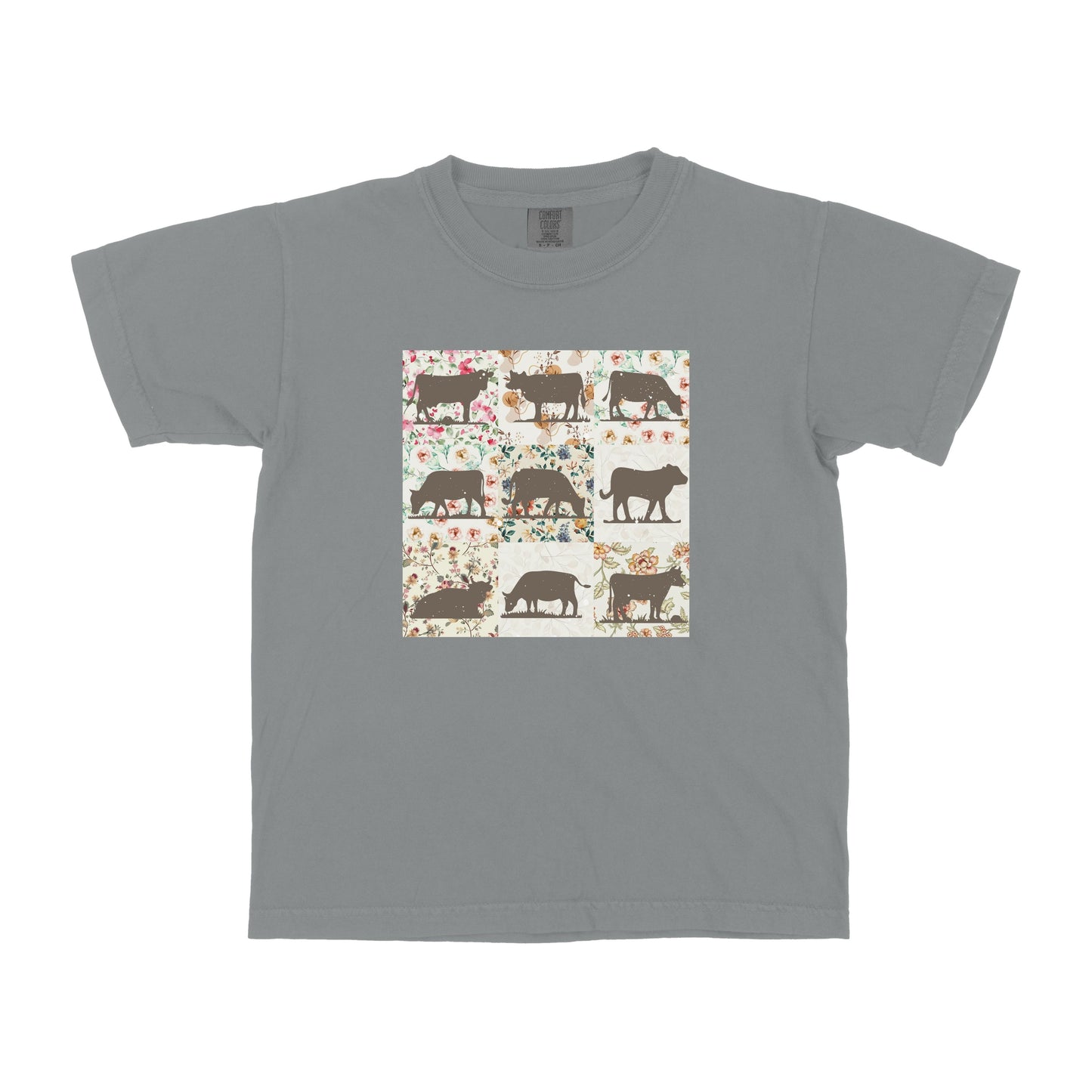 COW PATTERN YOUTH SHIRT