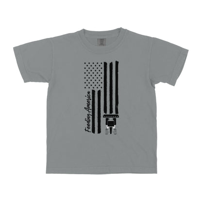 FARM AMERICAN FLAG YOUTH SHIRT