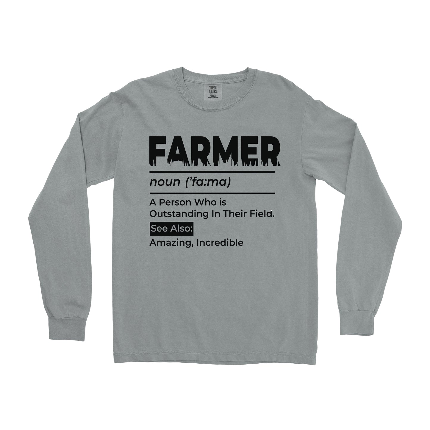 FARMER DEFINITION LONG SLEEVE SHIRT