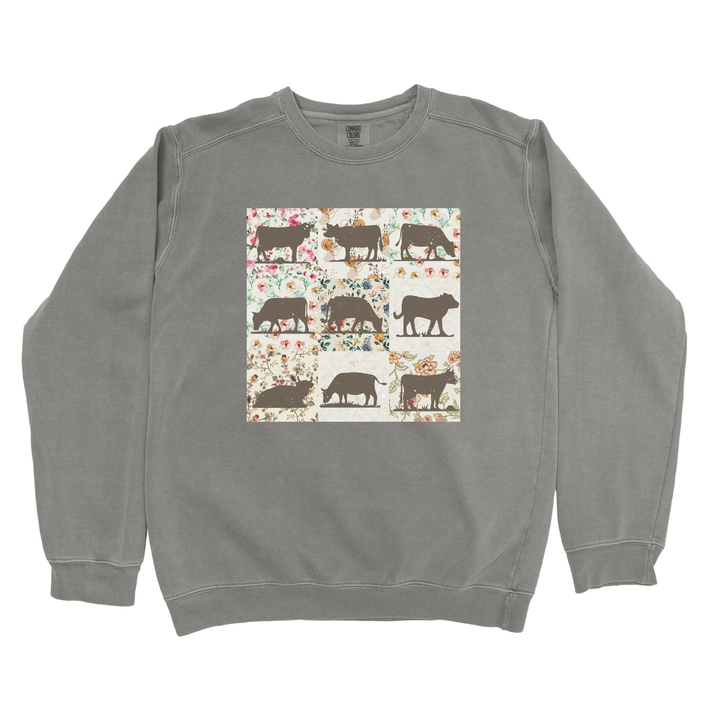 COW PATTERN PREMIUM SWEATSHIRT