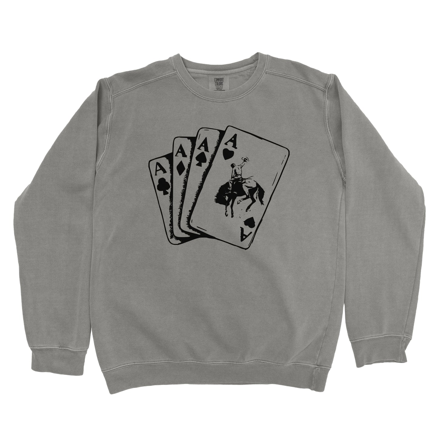 COWBOY ACE OF SPADES PREMIUM SWEATSHIRT