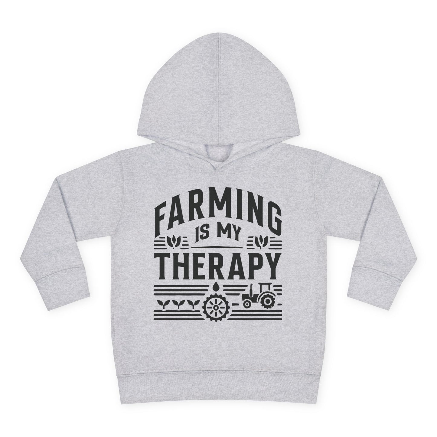 FARMING IS MY THERAPY TODDLER HOODIE