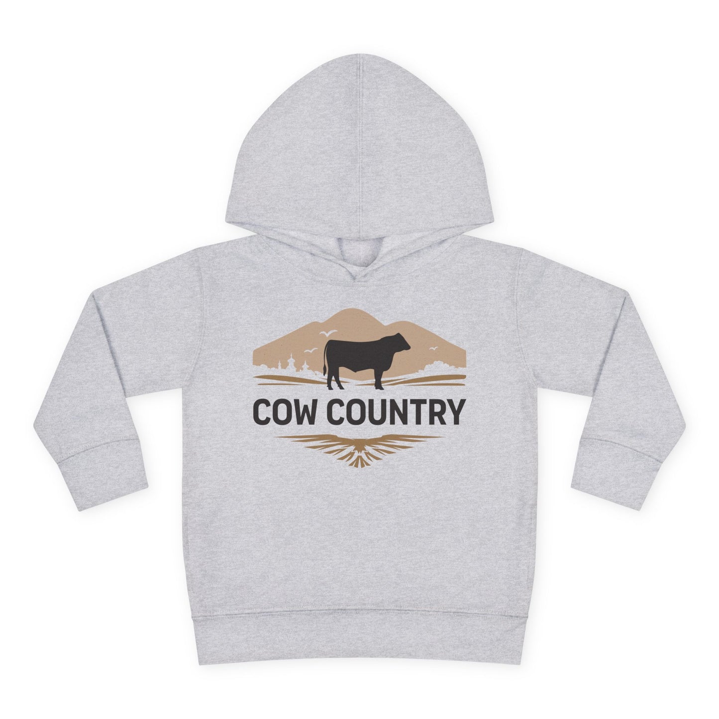 COW COUNTRY TODDLER HOODIE