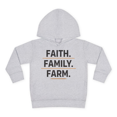 FAITH. FAMILY. FARM. TODDLER HOODIE