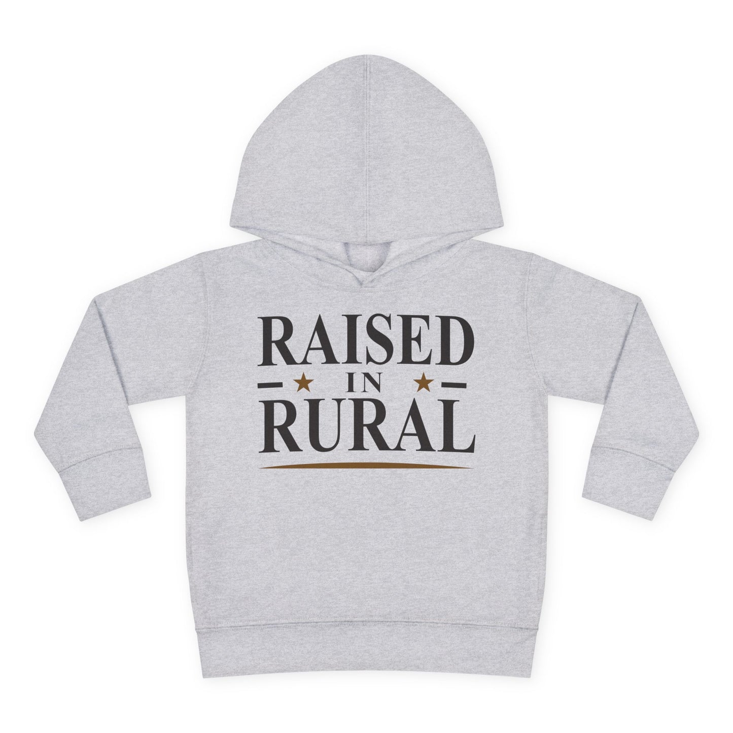 RAISED IN RURAL TODDLER HOODIE
