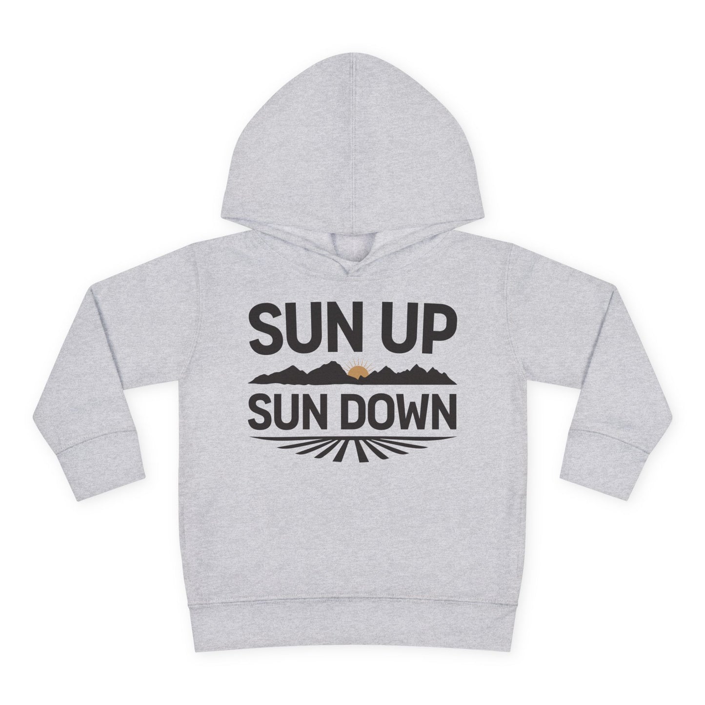 SUN UP SUN DOWN TODDLER HOODIE