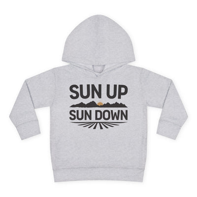 SUN UP SUN DOWN TODDLER HOODIE