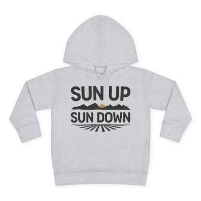 SUN UP SUN DOWN TODDLER HOODIE