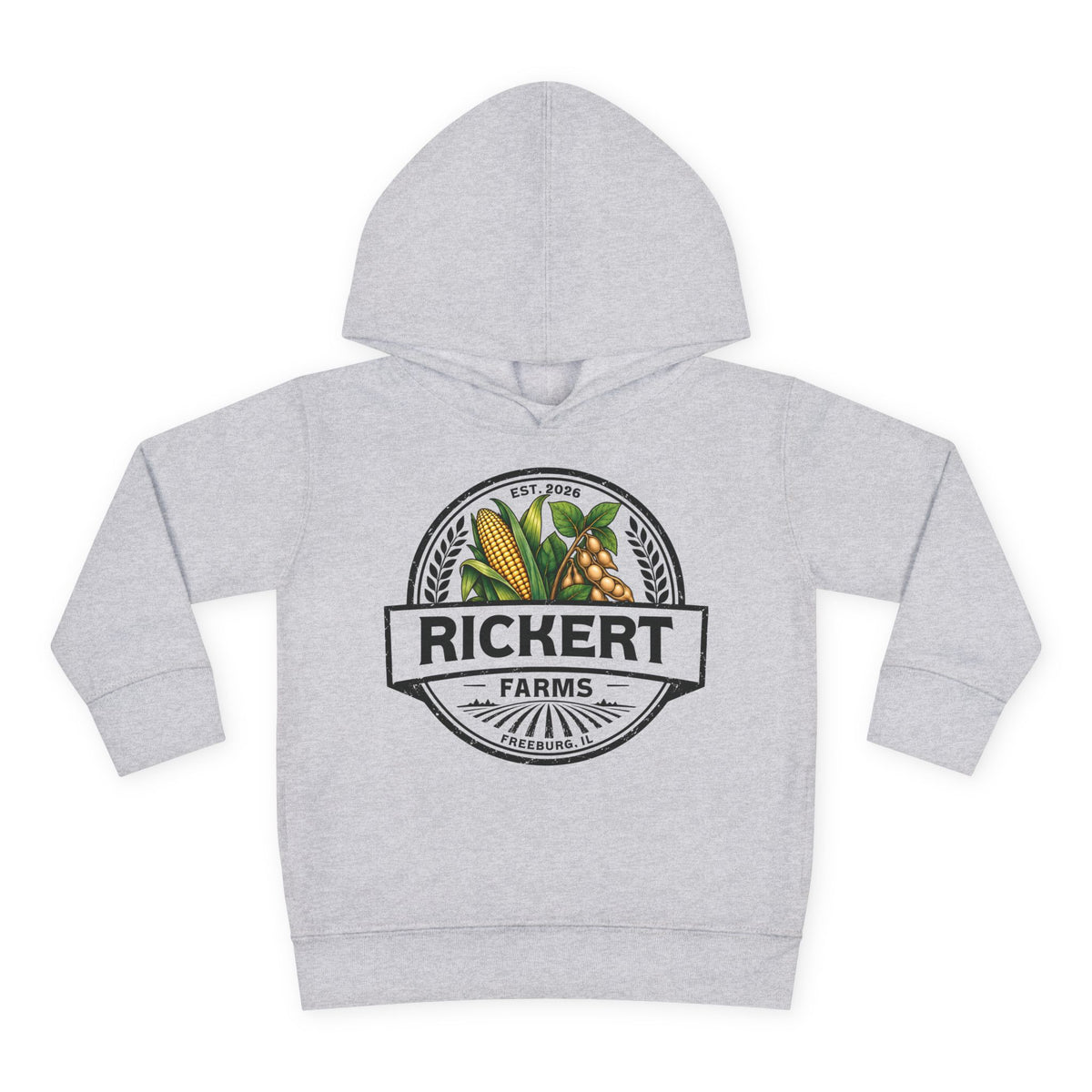 CORN SOYBEAN FARM CUSTOM TODDLER HOODIE Y2