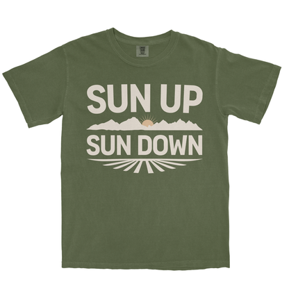 SUN UP SUN DOWN SHIRT