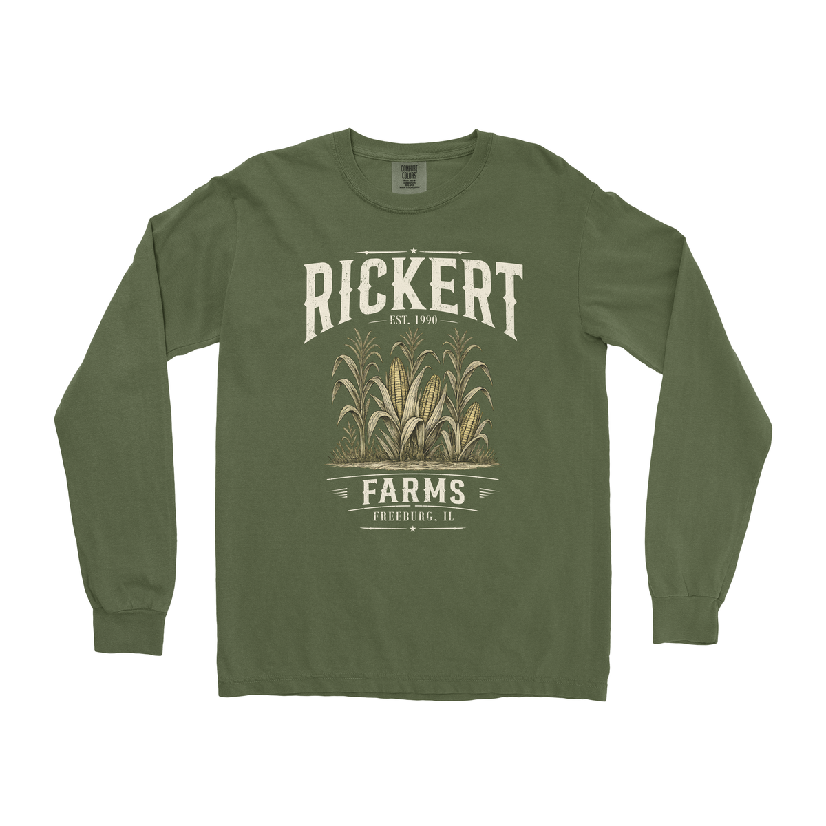 CORN FARM CUSTOM LONG SLEEVE SHIRT O14