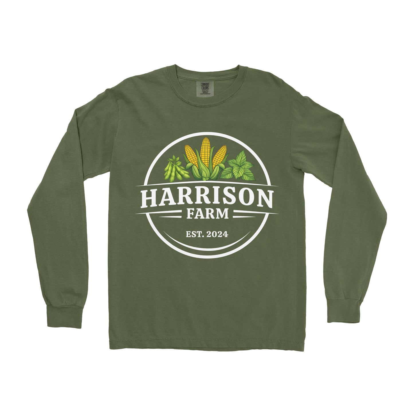 CORN FARM CUSTOM LONG SLEEVE SHIRT O12