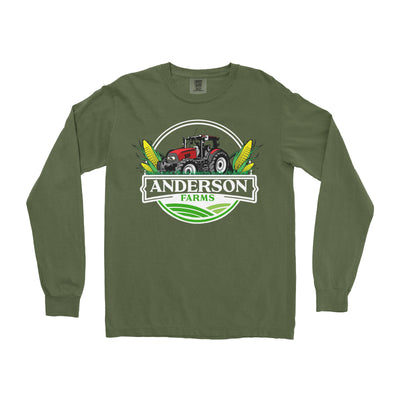 CORN FARM CUSTOM LONG SLEEVE SHIRT O2