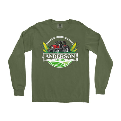 CORN FARM CUSTOM LONG SLEEVE SHIRT O2