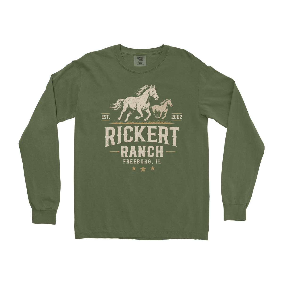 HORSE RANCH CUSTOM LONG SLEEVE SHIRT H7