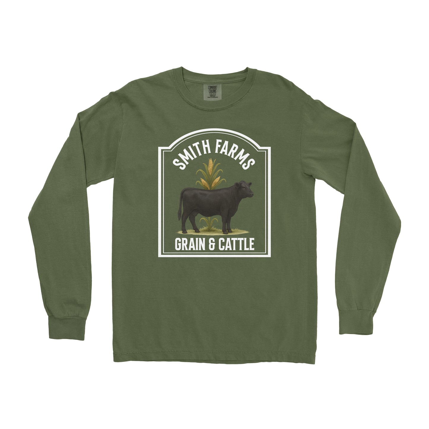 CATTLE FARM CUSTOM LONG SLEEVE SHIRT C16