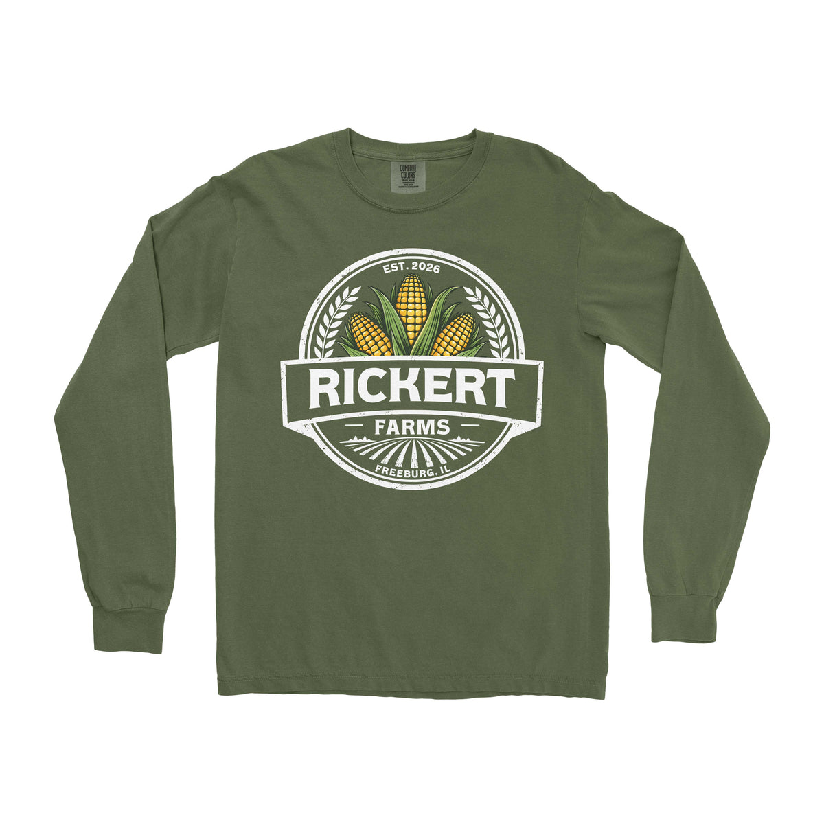 CORN FARM CUSTOM LONG SLEEVE SHIRT O17