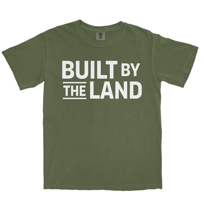 BUILT BY THE LAND SHIRT