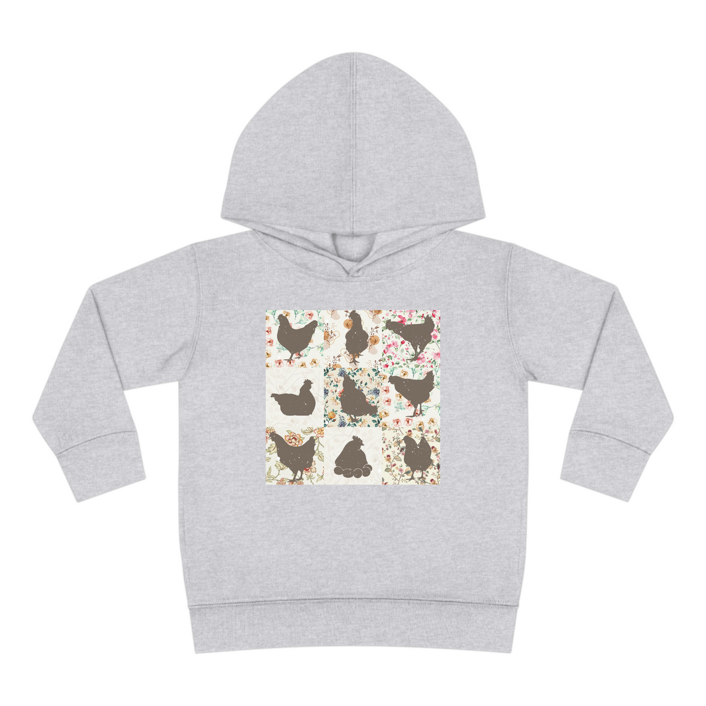 CHICKEN PATTERN TODDLER HOODIE