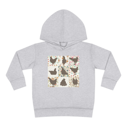 CHICKEN PATTERN TODDLER HOODIE