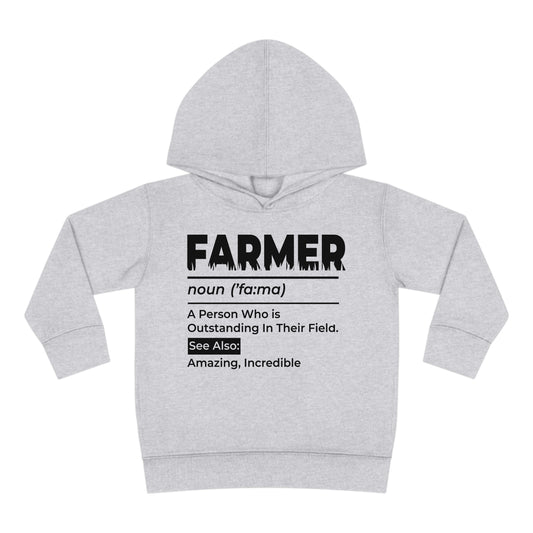 FARMER DEFINITION TODDLER HOODIE