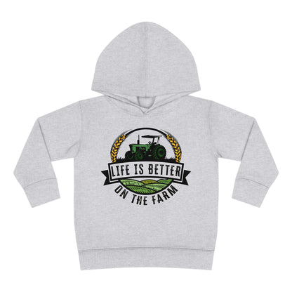 LIFE IS BETTER ON THE FARM TODDLER HOODIE