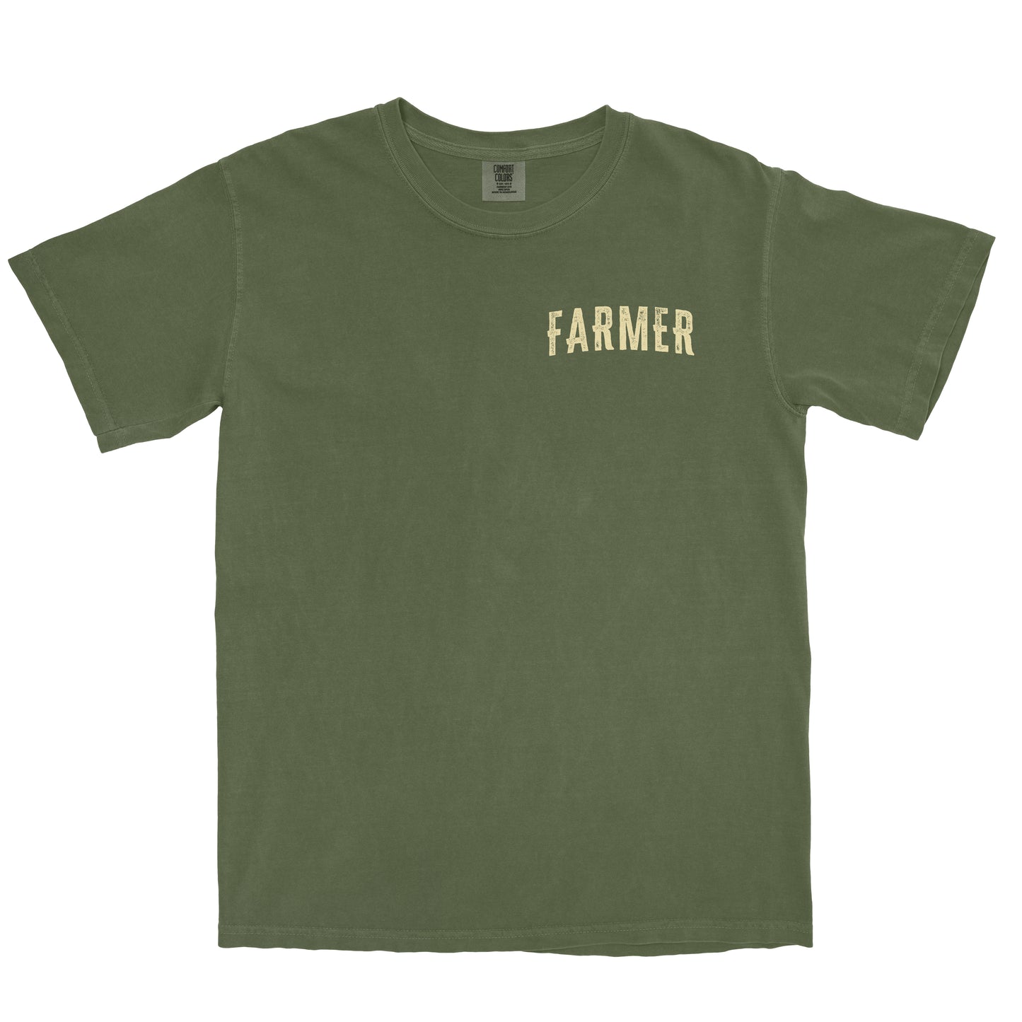 AMERICAN FARMER BACK PRINT SHIRT