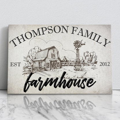 FARMOUSE PERSONALIZED CANVAS