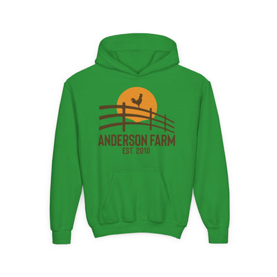 POULTRY FARM CUSTOM YOUTH HOODIE P5