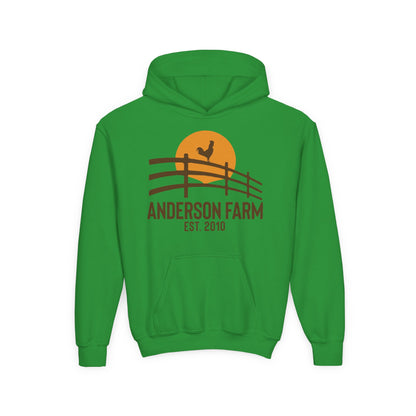 POULTRY FARM CUSTOM YOUTH HOODIE P5