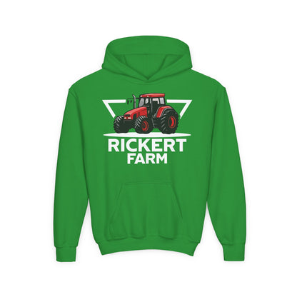 CUSTOM FARM TRACTOR YOUTH HOODIE F3