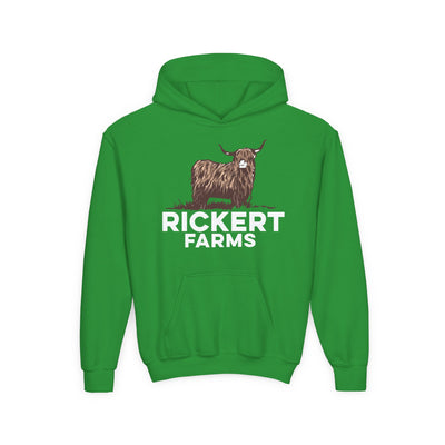 HIGHLAND CATTLE FARM CUSTOM YOUTH HOODIE L1